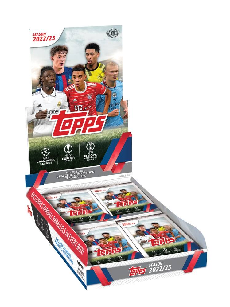 2022-23 Topps UEFA Club Competitions Hobby Box
